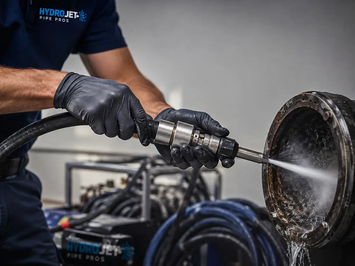 Hydro Jet Pipe Descaling in Converse, IN